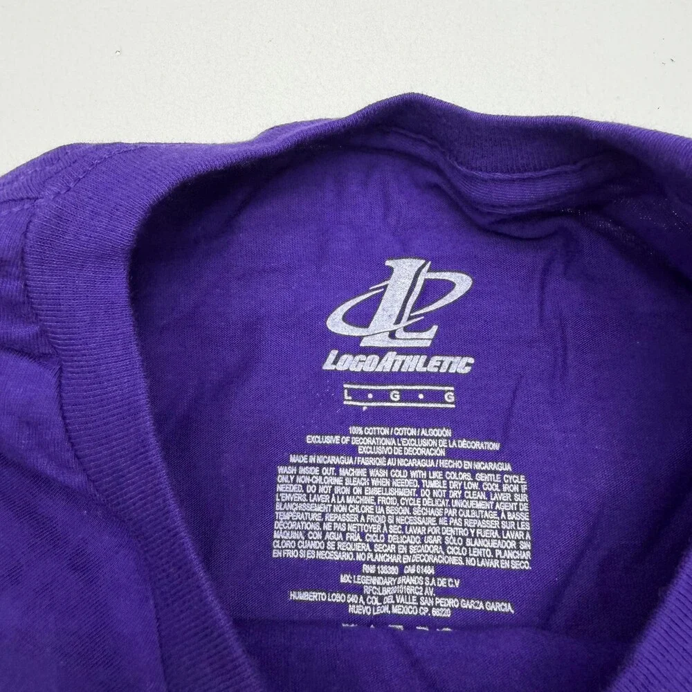 Colorado Rockies Shirt Mens Large Purple MLB Baseball LogoAthletic Graphic Tee